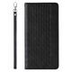 Θήκη Magnet Strap για iPhone 13 Pro πορτοφόλι + mini λουράκι μαύρο