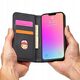 Θήκη κάρτας μαγνήτη etui iPhone 14 Pro θήκη με καπάκι πορτοφόλι βάση μαύρο