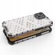 Θήκη Honeycomb iPhone 14 θωρακισμένη υβριδική μαύρη θήκη