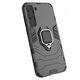 Θήκη Ring Armor για Samsung Galaxy S23+ θωρακισμένη θήκη με μαγνητική βάση δαχτυλίδι μαύρο