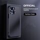 Ελαστική θήκη με σχέδιο ανθρακονήματος για iPhone 15 Pro Carbon Case - μαύρη