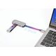 MANHATTAN USB-C 3-in-1 Μετατροπέας με Παροχή Ισχύος USB 3.2 Τύπου-C Αρσενικό σε HDMI 4K30Hz USB-A 5Gbit/s και USB-C PD 100W Αλουμίνιο Γκρι