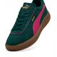 Γυναικεία casual παπούτσια Puma Club Klassika SD, σκούρο πράσινο-ροζ