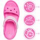 Crocs™ παιδικά σανδάλια Bayaband Sandal Kid's, ροζ