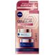Σετ Nivea: κρέμα ημέρας, 50 ml + κρέμα νύχτας, 50 ml + ορός προσώπου, 30 ml