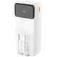 Dudao K15Max powerbank 30000mAh 22.5 Watt Λευκό