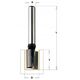 CMT HM CUTTER D=24 I=20 L=70 S=8... STRAIGHT, WITH DRILLING BLADE.