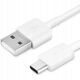 Καλώδιο Samsung EP-DG970BWE USB-A - USB-C 1.5m (OOB Bulk - εναλλακτική συσκευασία) - λευκό