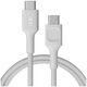 Καλώδιο Green Cell PowerStream USB Type-C Αρσενικό - USB Type-C Αρσενικό 100W Λευκό 2m 5904326376120