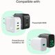 Καλώδιο Green Cell PowerStream USB Type-C Αρσενικό - USB Type-C Αρσενικό 100W Λευκό 2m 5904326376120