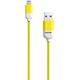 PANTONE MFi kabel USB - Lightning 1,5m 2,4A PT-LCS001-5 Yellow 102C