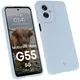 Pancerne etui Bizon Case Tur do Motorola Moto G55 5G jasnoniebieskie