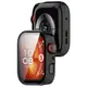Etui ze szkłem do zegarka Bizon Case+Glass Watch do Huawei Watch Fit 4 Pro czarne
