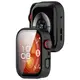 Etui ze szkłem do zegarka Bizon Case+Glass Watch do Huawei Watch Fit 4 Pro czarne matowe