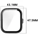 Etui ze szkłem do zegarka Bizon Case+Glass Watch do Huawei Watch Fit 4 Pro czarne