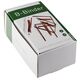 B-binder κόκκινο με ράβδο και ετικέτα 100τμχ/πακ - (100 τμχ)