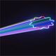 EVOLIGHTS LASER 10W RGB V2 sceniczne profesjonalne