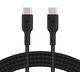 Belkin BOOST CHARGE braided Cab. USB-C/USB-C 2m bl.  CAB004bt2MBK