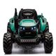 Traktor Na Akumulator HC-306 Z Przyczepą Ciemno Zielony 24V