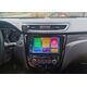 RADIO NAWIGACJA GPS NISSAN QASHQAI X-TRAIL 2014+ ANDROID klima automatyczna