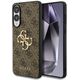 Case Guess Big 4G Logo Classic Logo for Samsung Galaxy S25 Edge brown