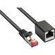 Good Connections RNS Patch cable extension with latch protection, Cat. 6, S/FTP, PiMF, PVC, 250MHz, OFC, CU, black, 3m, Good Connections (8063VR- 030S)