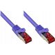 Good Connections RNS Patch Cable with Rastnasenschutz, Cat. 6, S/FTP, PiMF, PVC, 250MHz, violet, 2m, Good Connections (8060- 020V)