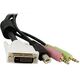 Kabel USB StarTech DVI-D / USB / 3.5 Mini-Jack (DVID4N1USB15)