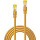 Lindy LINDY Patchkabel Cat6A RJ45 S/FTP Cat7 LSZH Kabel gelb 0,5m