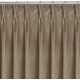 Homede Homede Zasłona VILA velvetowa na flexach 265x225 beżowa wzór 1