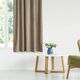 Homede Homede Zasłona VILA velvetowa na flexach 265x225 beżowa wzór 1