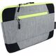 DeLOCK 18410 torba na laptop 33,8 cm (13.3") Etui kieszeniowe Czarny, Szary, Żółty