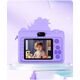 Aparat Cyfrowy 40mp Kamera Hd Obiektyw Selfie Dla Dziecka Gry Mp3 / Xrec H05 / Fioletowy Jednorożec