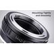 Adapter bagnetowy K&F Concept - M42 / Sony E