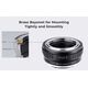 Adapter bagnetowy K&F Concept - M42 / Sony E