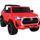 Toyota Hilux na akumulator dla dzieci Czerwony + Napęd 4x4 + Pilot + 2 bagażniki + Radio MP3 + LED