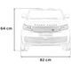 Auto na akumulator Range Rover SUV Lift Biały EDUKAMP