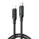 Kabel Encore Energy 2x USB-C przewód PD USB do ładowania i transferu danych 200cm 60W MD-60CC2B standard
