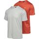 Męska Koszulka Z Krótkim Rękawem Jodin 2 Pack  racing red/bright white rozmiar S