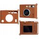 Futerał Etui Pokrowiec Case Silikon Fuji Fujifilm Instax Mini Evo / Brązowy