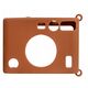 Futerał Etui Pokrowiec Case Silikon Fuji Fujifilm Instax Mini Evo / Brązowy