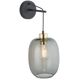 TK Lighting Delta 6481 kinkiet lampa ścienna 1x15W E27 grafitowy/czarny