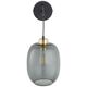TK Lighting Delta 6481 kinkiet lampa ścienna 1x15W E27 grafitowy/czarny