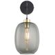 TK Lighting Delta 6481 kinkiet lampa ścienna 1x15W E27 grafitowy/czarny