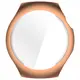 Etui z osłoną ekranu Bizon Case Watch Felipe do Huawei Watch 5 42mm różowozłote