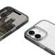 Etui Bizon Case Halo do Apple iPhone 16 przydymione-czarne