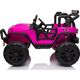 LeanToys Auto na akumulator Jeep JC666 Różowy