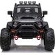 LeanToys Auto na akumulator Jeep JC666 Czarny
