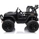 LeanToys Auto na akumulator Jeep JC666 Czarny
