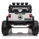 LeanToys Auto na akumulator Jeep JC666 Biały